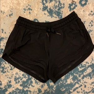 Size 6 Black Lululemon Shorts